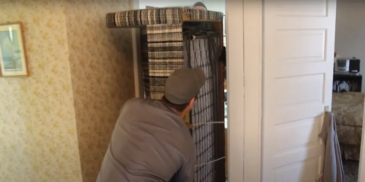 Movers loading the truck